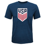 U S Soccer Youth Shield "Team Logo" Blue T-Shirt Gen2 Tee