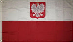 Poland Flag 3'X5' 600D 2-ply Rough Tex®