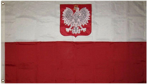 Poland Flag 3'X5' 600D 2-ply Rough Tex®