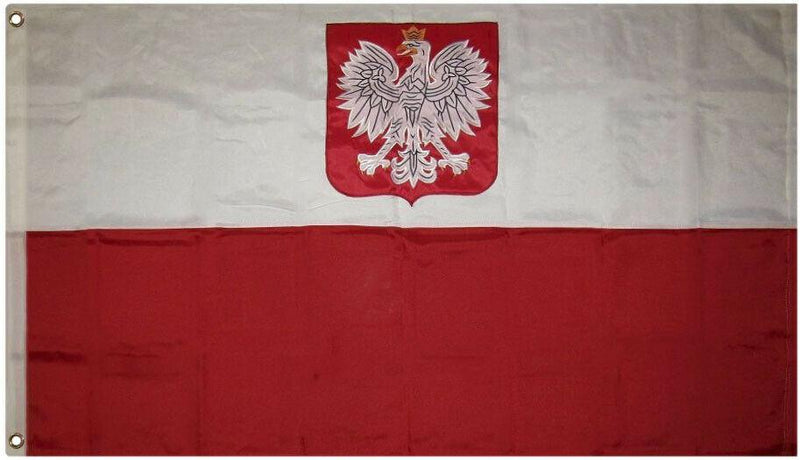 Poland Flag 2'X3' 600D 2-ply Rough Tex®