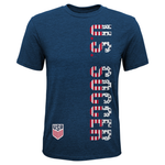 World Cup Soccer United States Boy's Homeland Tee, Navy