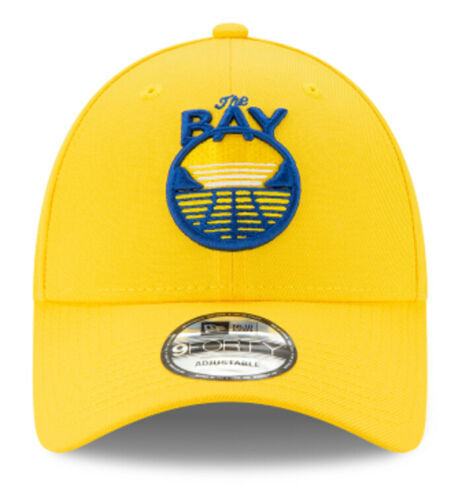 Golden State Warriors Era 9forty "city Series" Adjustable Hat - Gold