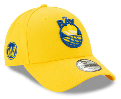 Golden State Warriors Hat Mesh Youth Kids Blue Yellow Snapback Fan Favorite