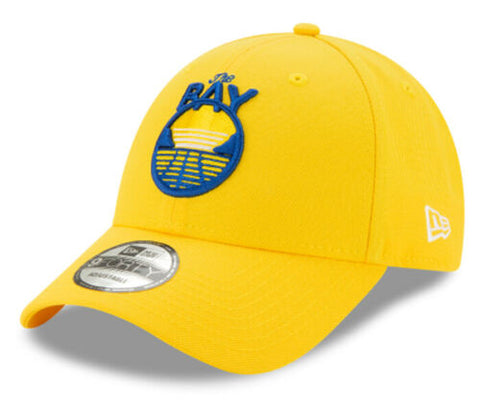 Golden State Warriors Era 9forty "city Series" Adjustable Hat - Gold