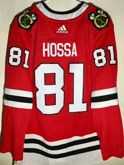 Chicago Blackhawks Adidas  HOSSA # 81 Authentic Jersey
