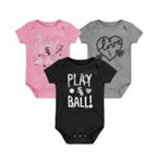 Chicago White Sox  12 M 18M  24M Infant Girls 3-Piece Creeper Set
