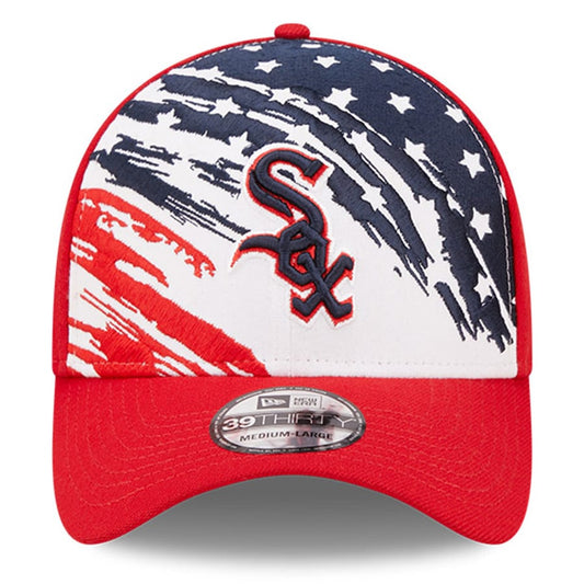 Chicago White Sox New Era 2022  4th of July 39THIRTY Flex Hat - Red