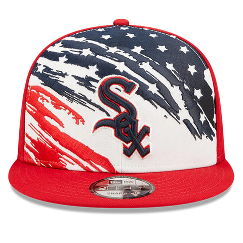 Chicago White Sox New Era 2022 4th of July 9FIFTY Snapback Adjustable Hat - Red