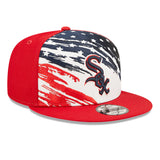 Chicago White Sox New Era 2022 4th of July 9FIFTY Snapback Adjustable Hat - Red