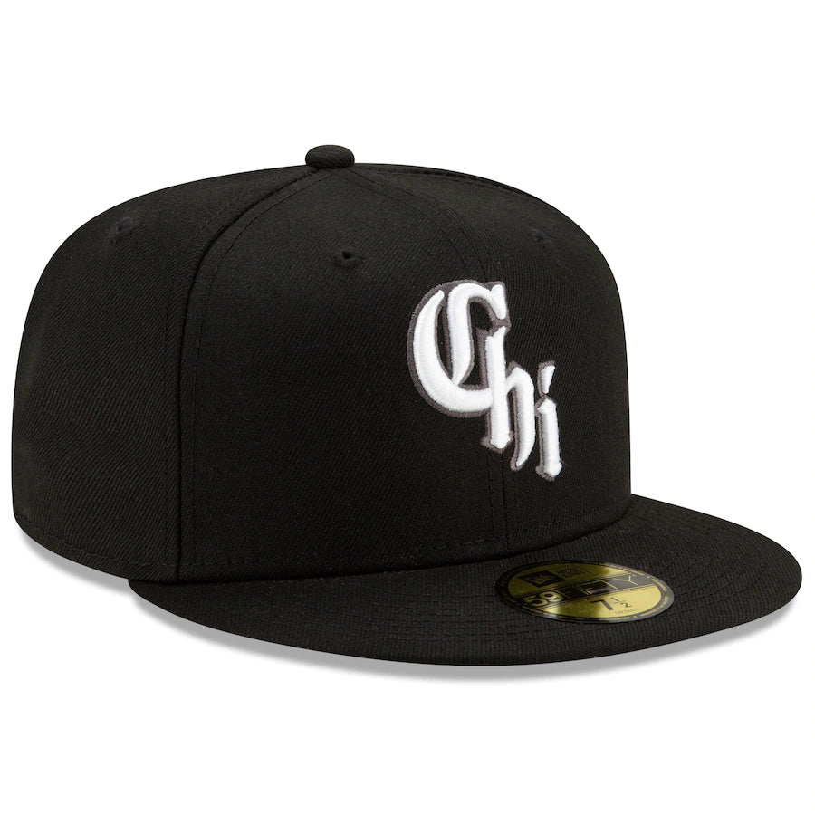 Chicago White Sox New Era 2021 City Connect 59FIFTY Fitted Hat - Black