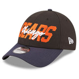 Chicago Bears Youth New Era 2022 NFL Draft 9FORTY Adjustable Hat - Black/Navy