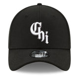Chicago White Sox New Era 2021 City Connect 39THIRTY Flex Hat - Black