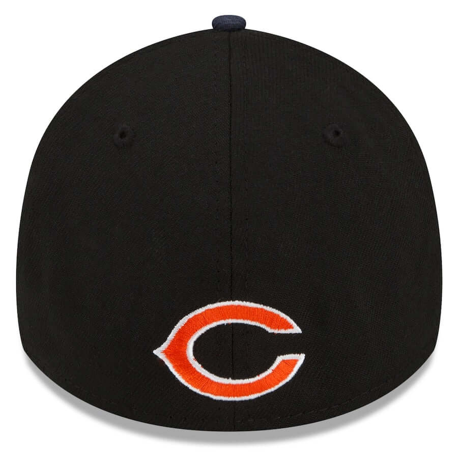 Chicago Bears New Era 2022 NFL Draft 39THIRTY Flex Hat - Black/Navy