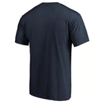 Chicago Bears Fanatics Branded Team Lockup Logo T-Shirt - Navy