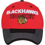 Chicago Blackhawks Youth adidas Locker Room Flex Hat - Red