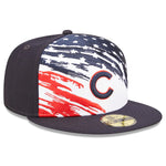 Men's Chicago Cubs New Era Navy 2022 4th of July On-Field 59FIFTY Fitted Hat