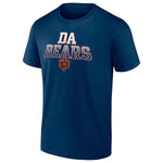 Chicago Bears Fanatics Branded Da Bears Heavy Hitter T-Shirt - Navy