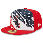 Chicago White Sox New Era 2022 4th of July 9FIFTY Snapback Adjustable Hat - Red