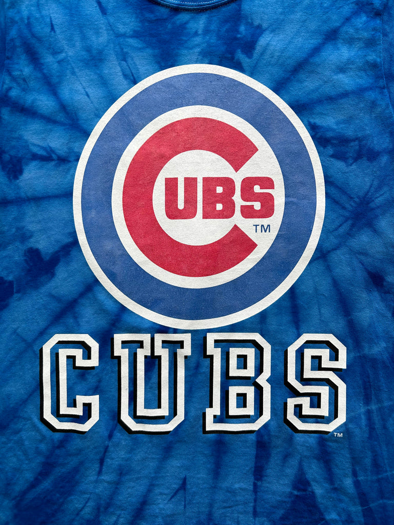 Men's New Era Royal Chicago Cubs Team Tie-Dye T-Shirt, Size: XL, Cub Blue