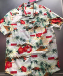 Poland Floral Button Up Hawaiian Polish  Shirt by FOCO