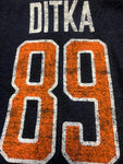 Youth Mike Ditka #89 Chicago Bears Tri-Blend Name and Number Short Sleeve T-Shirt