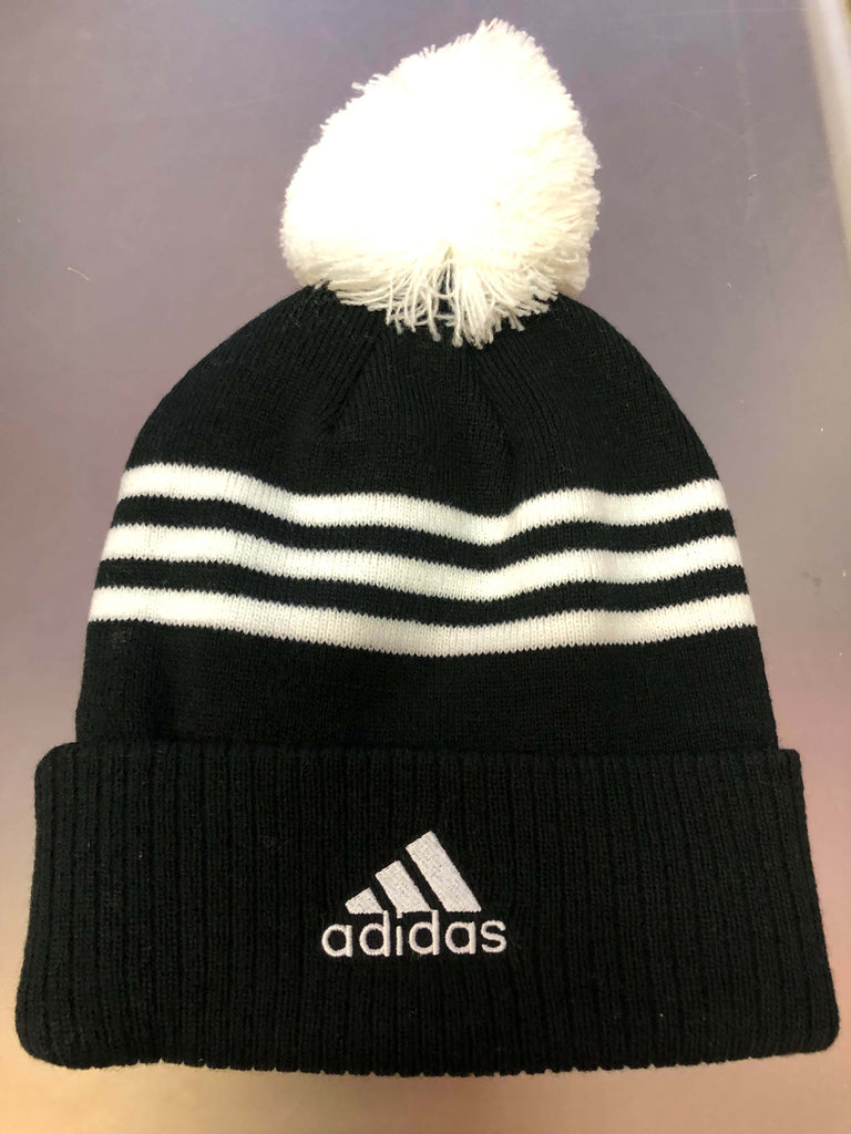 Boston Bruins adidas Reverse Retro 2.0 Pom Cuffed Knit Hat - Black