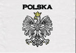Antigua Polska Victory Full Zip Hoodie with Polska and Eagle Emblem