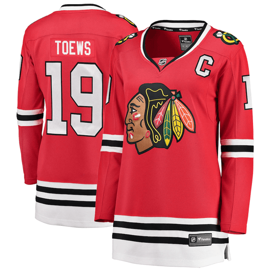 Chicago Blackhawks NHL Fanatics Women's Toews Jersey