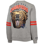 Chicago Bears Mitchell & Ness Youth Allover Pullover Sweatshirt - Heathered Gray
