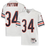 Youth Chicago Bears Walter Payton Mitchell & Ness White 1985 Retired Player Legacy Jersey