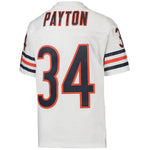 Youth Chicago Bears Walter Payton Mitchell & Ness White 1985 Retired Player Legacy Jersey