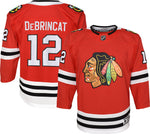 NHL Youth Chicago Blackhawks Alex DeBrincat #12 Premier Home Jersey 20/21