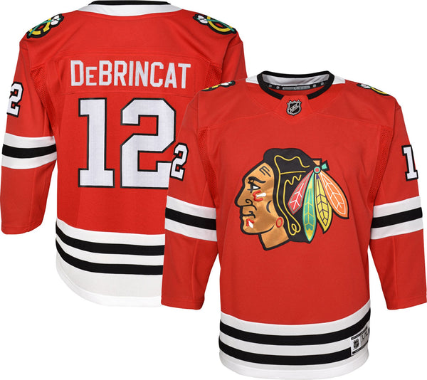 Authentic Men's Alex DeBrincat Black Jersey - #12 Hockey Chicago